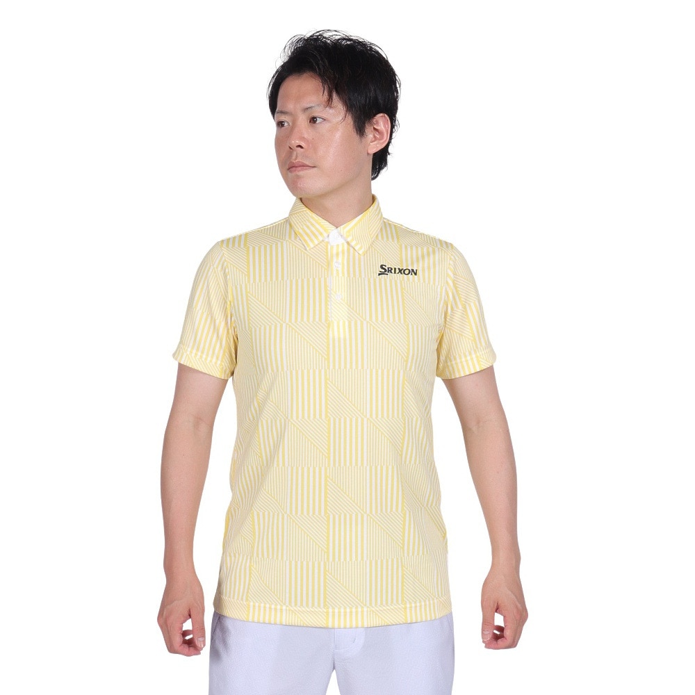 スリクソン（SRIXON）（メンズ）ゴルフウェア 吸汗速乾 半袖シャツ RGMVJA19 YL00