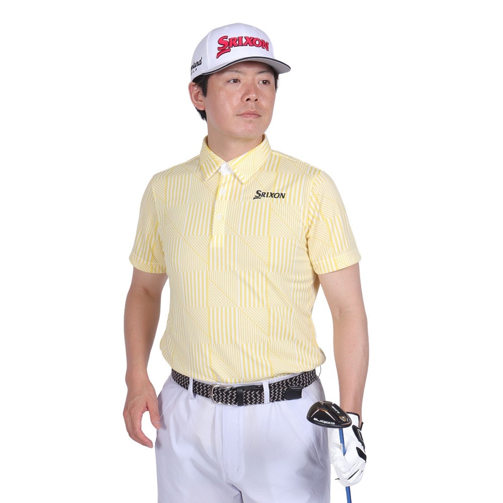 スリクソン（SRIXON）（メンズ）ゴルフウェア 吸汗速乾 半袖シャツ RGMVJA19 YL00