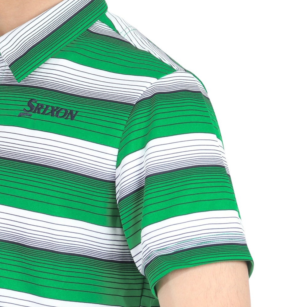 スリクソン（SRIXON）（メンズ）ゴルフウェア 吸汗速乾 半袖シャツ RGMVJA22 GR00