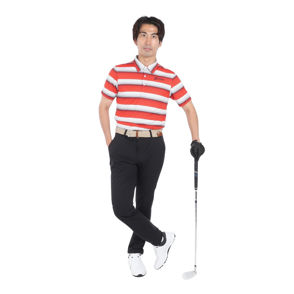 スリクソン（SRIXON）（メンズ）ゴルフウェア 吸汗速乾 半袖シャツ RGMVJA22 RD00