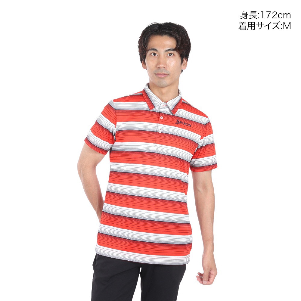 スリクソン（SRIXON）（メンズ）ゴルフウェア 吸汗速乾 半袖シャツ RGMVJA22 RD00