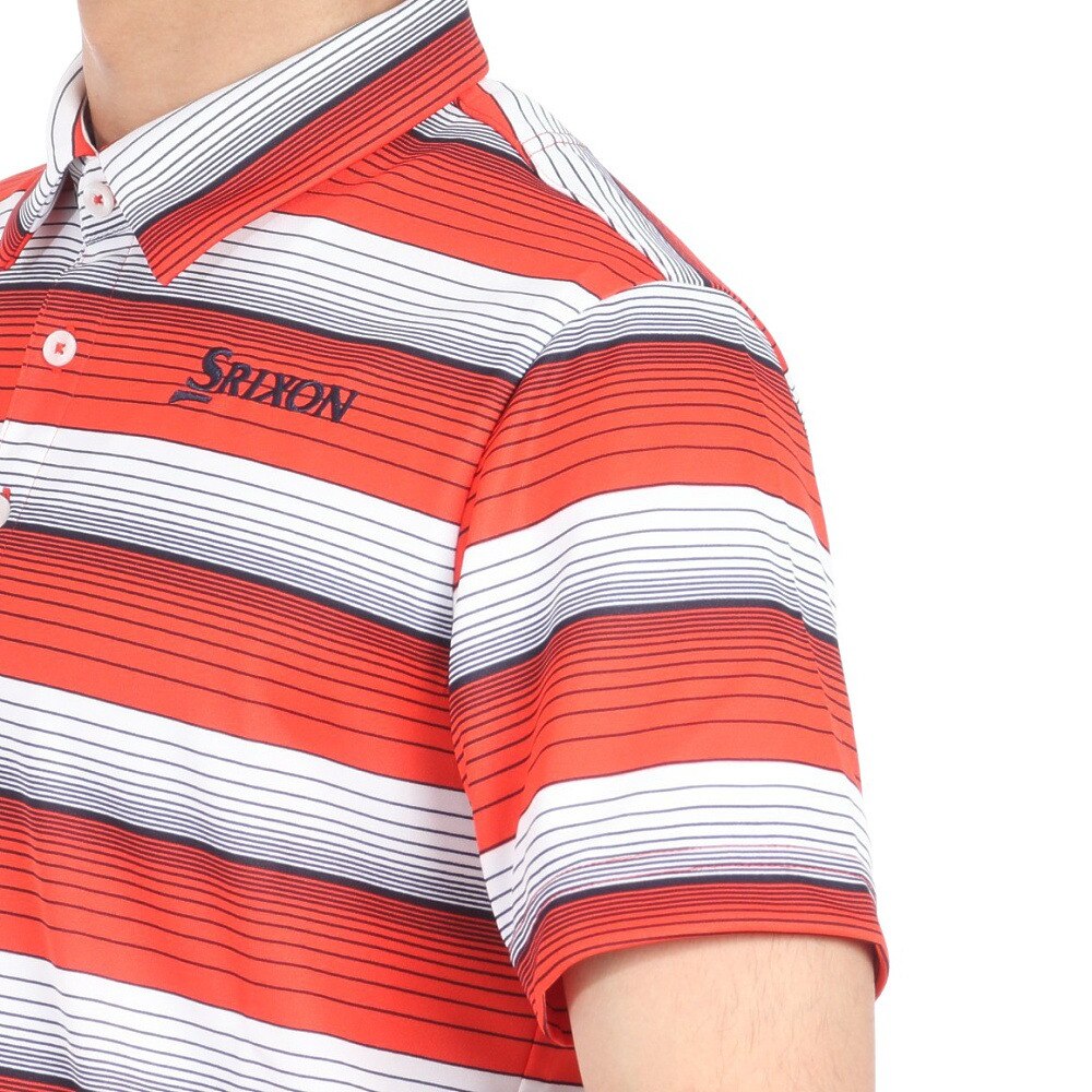 スリクソン（SRIXON）（メンズ）ゴルフウェア 吸汗速乾 半袖シャツ RGMVJA22 RD00