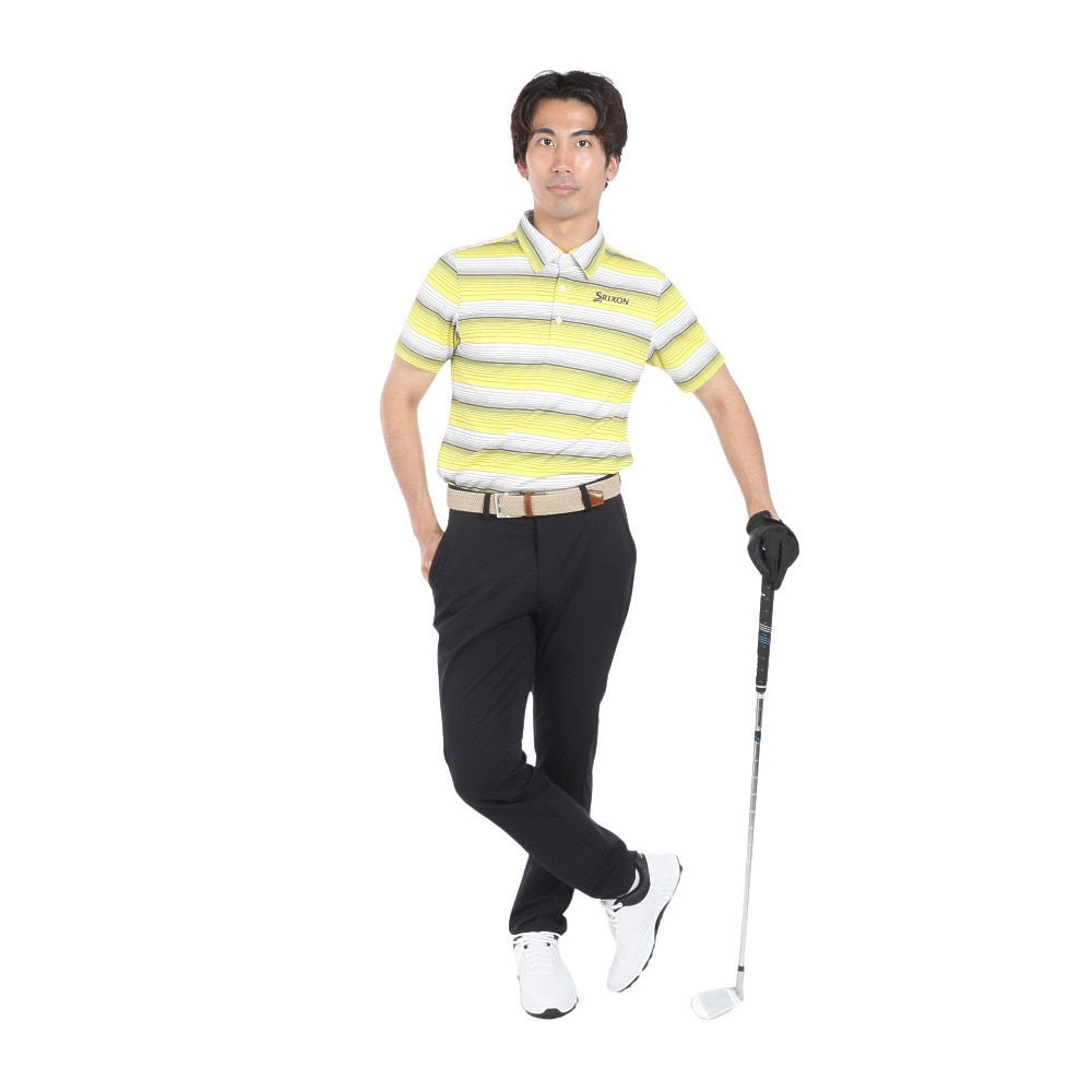スリクソン（SRIXON）（メンズ）ゴルフウェア 吸汗速乾 半袖シャツ RGMVJA22 YL00