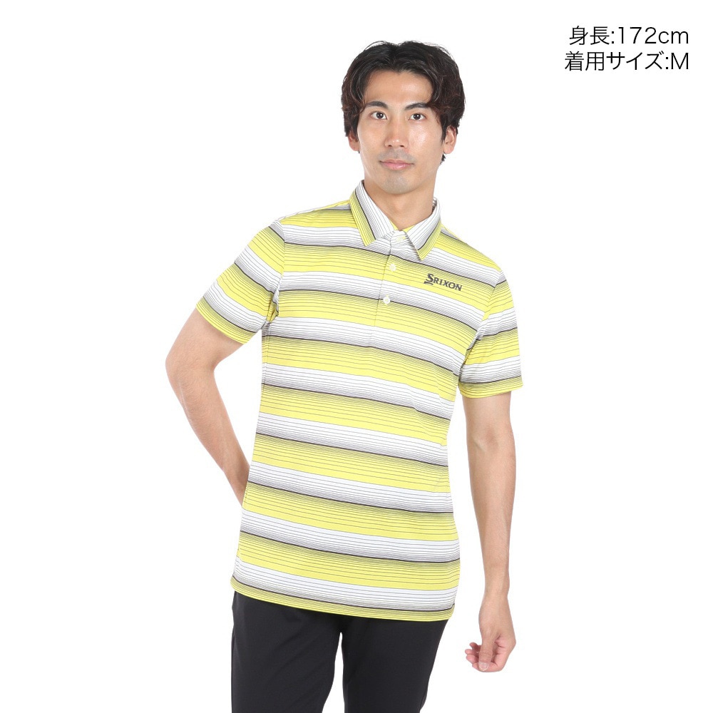 スリクソン（SRIXON）（メンズ）ゴルフウェア 吸汗速乾 半袖シャツ RGMVJA22 YL00