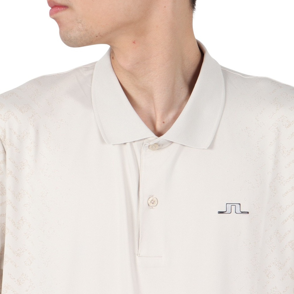 J.LINDEBERG（メンズ）ゴルフウェア 吸水速乾 Kalle Reg Fit 半袖 ポロシャツ 071-22857-006