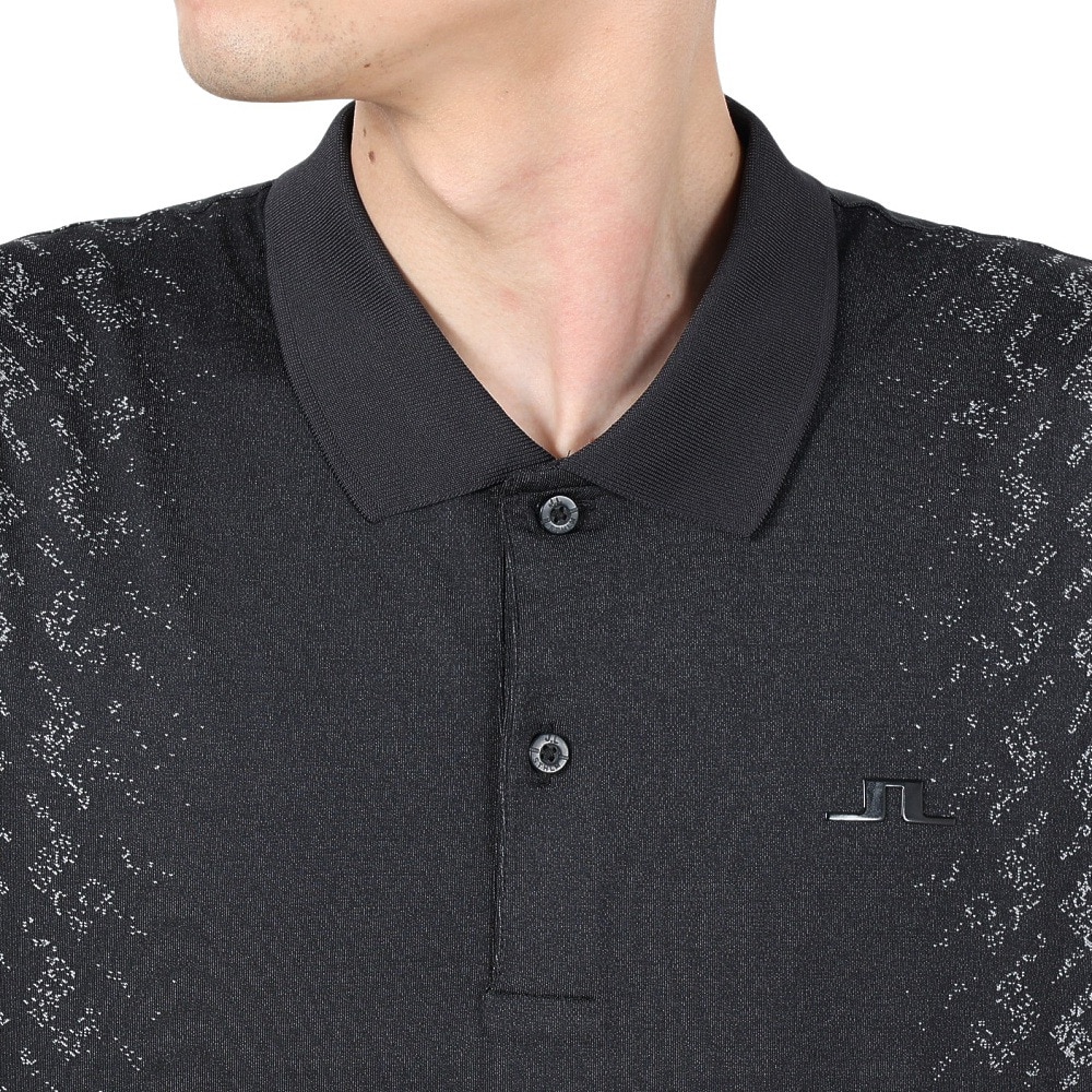 J.LINDEBERG（メンズ）ゴルフウェア 吸水速乾 Kalle Reg Fit 半袖 ポロシャツ 071-22857-019