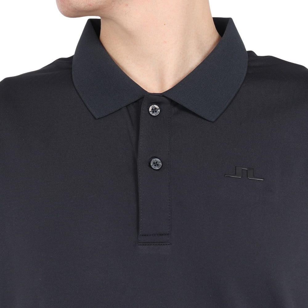 J.LINDEBERG（メンズ）ゴルフウェア 冷感 速乾 シームレス バックブリッジ 半袖 ポロシャツ 071-22863-019