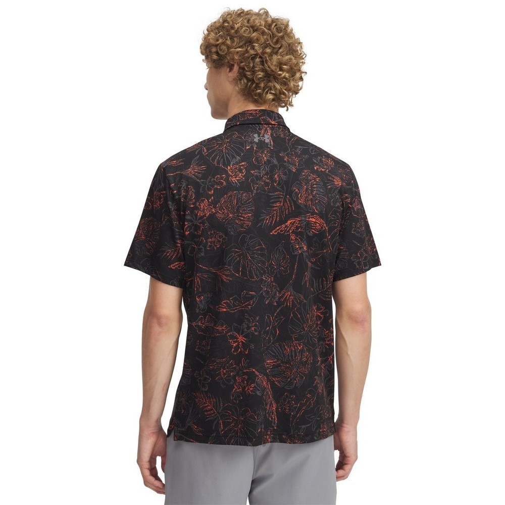 アンダーアーマー（UNDER ARMOUR）（メンズ）ゴルフウェア 吸汗速乾 プレーオフ3.0 プリント 半袖ポロシャツ 1378677 013
