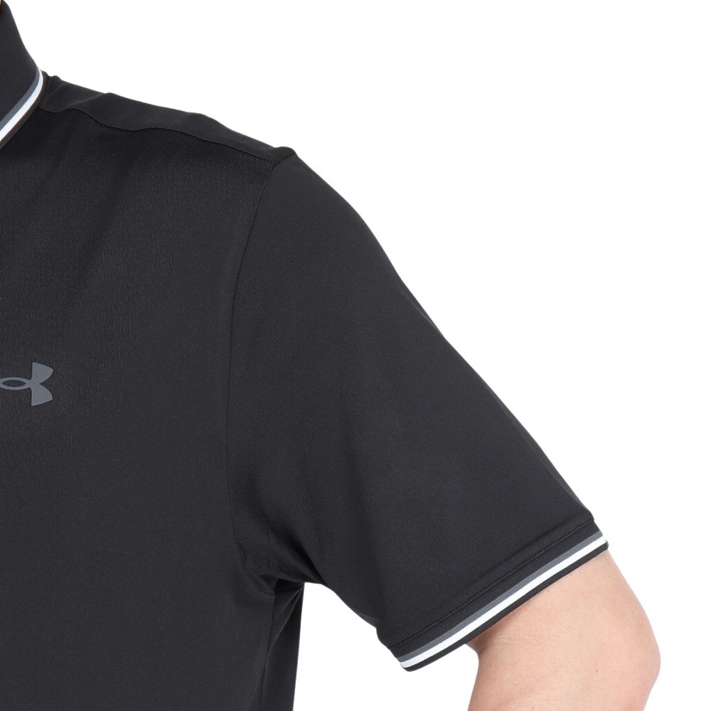 アンダーアーマー（UNDER ARMOUR）（メンズ）ゴルフウェア プレーオフ3.0 半袖 リブポロシャツ 1388156 001