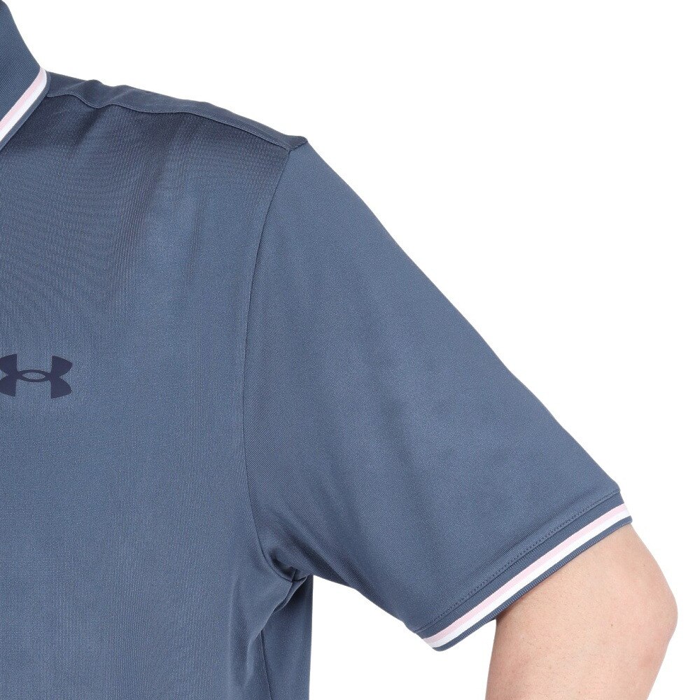 アンダーアーマー（UNDER ARMOUR）（メンズ）ゴルフウェア プレーオフ3.0 半袖 リブポロシャツ 1388156 044