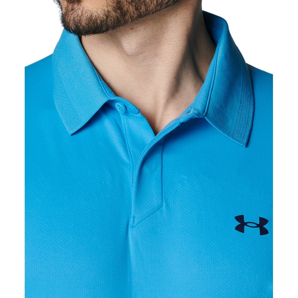 アンダーアーマー（UNDER ARMOUR）（メンズ）ゴルフウェア ドライブチル 半袖 ポロシャツ 1389596 452