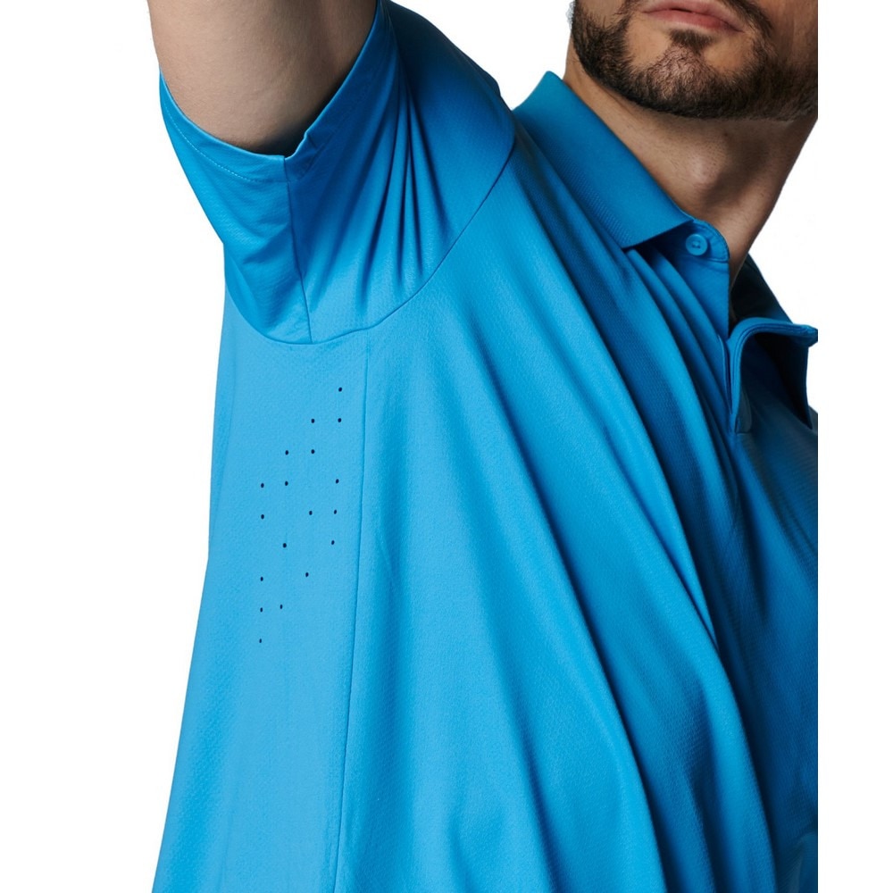 アンダーアーマー（UNDER ARMOUR）（メンズ）ゴルフウェア ドライブチル 半袖 ポロシャツ 1389596 452