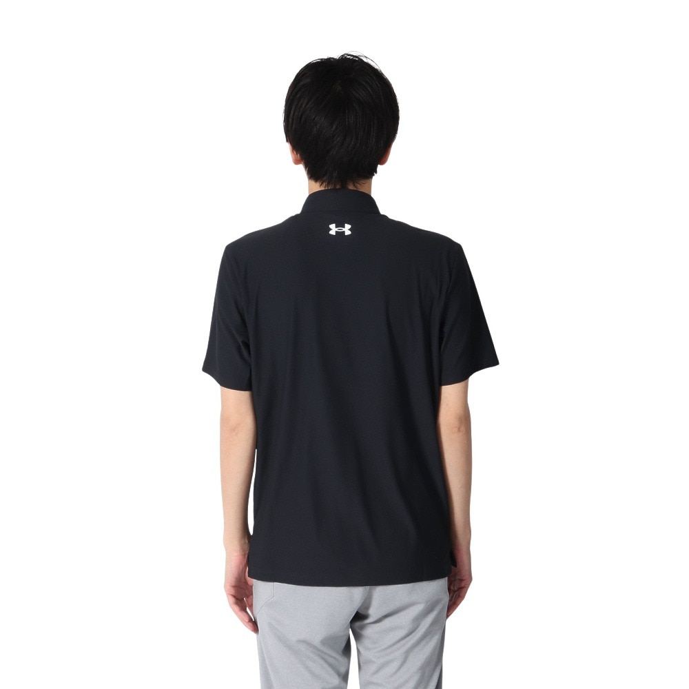 アンダーアーマー（UNDER ARMOUR）（メンズ）ゴルフウェア Match play 半袖 ポロシャツ 6003633 001