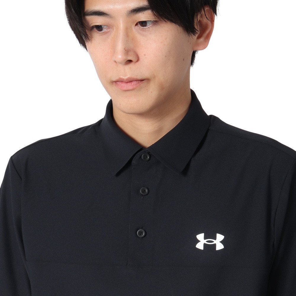 アンダーアーマー（UNDER ARMOUR）（メンズ）ゴルフウェア Match play 半袖 ポロシャツ 6003633 001