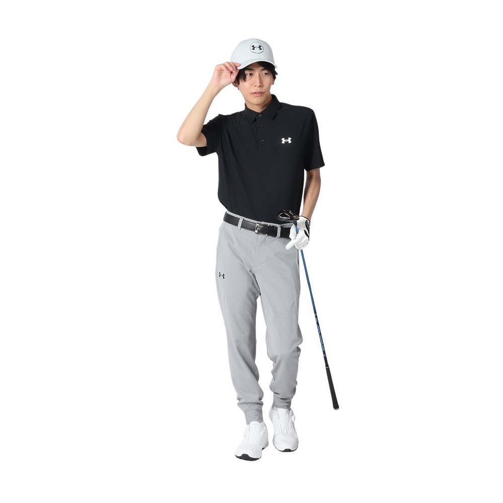 アンダーアーマー（UNDER ARMOUR）（メンズ）ゴルフウェア Match play 半袖 ポロシャツ 6003633 001