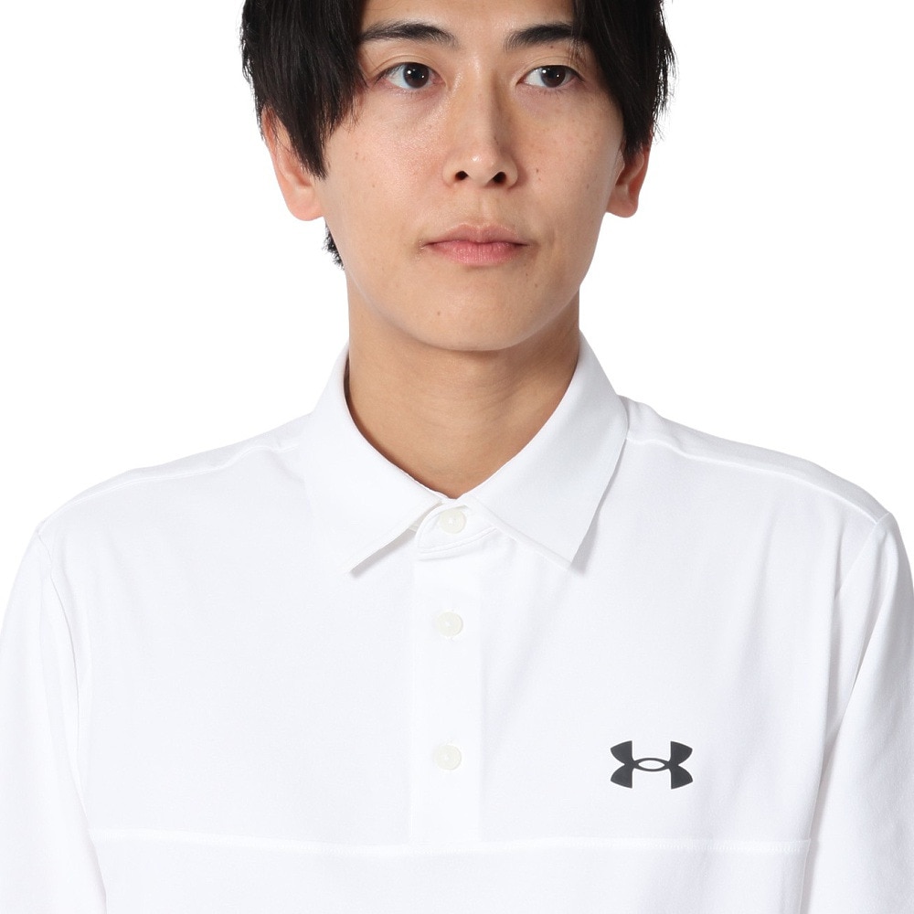アンダーアーマー（UNDER ARMOUR）（メンズ）ゴルフウェア Match play 半袖 ポロシャツ 6003633 100