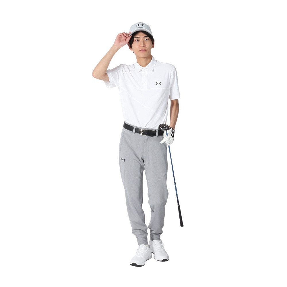 アンダーアーマー（UNDER ARMOUR）（メンズ）ゴルフウェア Match play 半袖 ポロシャツ 6003633 100