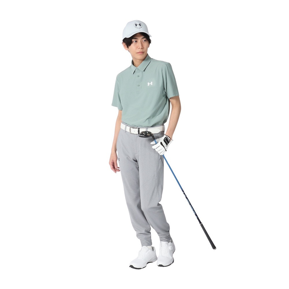 アンダーアーマー（UNDER ARMOUR）（メンズ）ゴルフウェア Match play 半袖 ポロシャツ 6003633 348