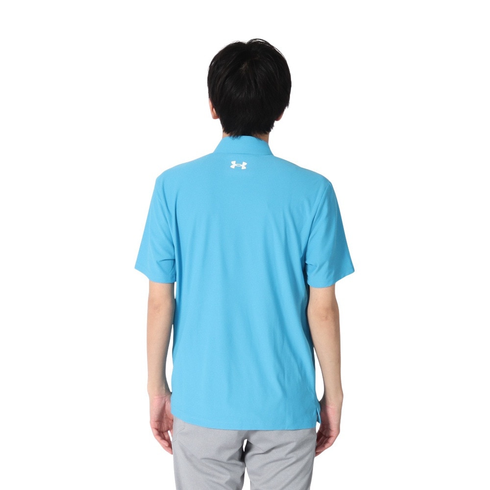アンダーアーマー（UNDER ARMOUR）（メンズ）ゴルフウェア Match play 半袖 ポロシャツ 6003633 452