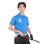 (メンズ)ゴルフウェア 接触冷感 半袖シャツ QGMXJA51