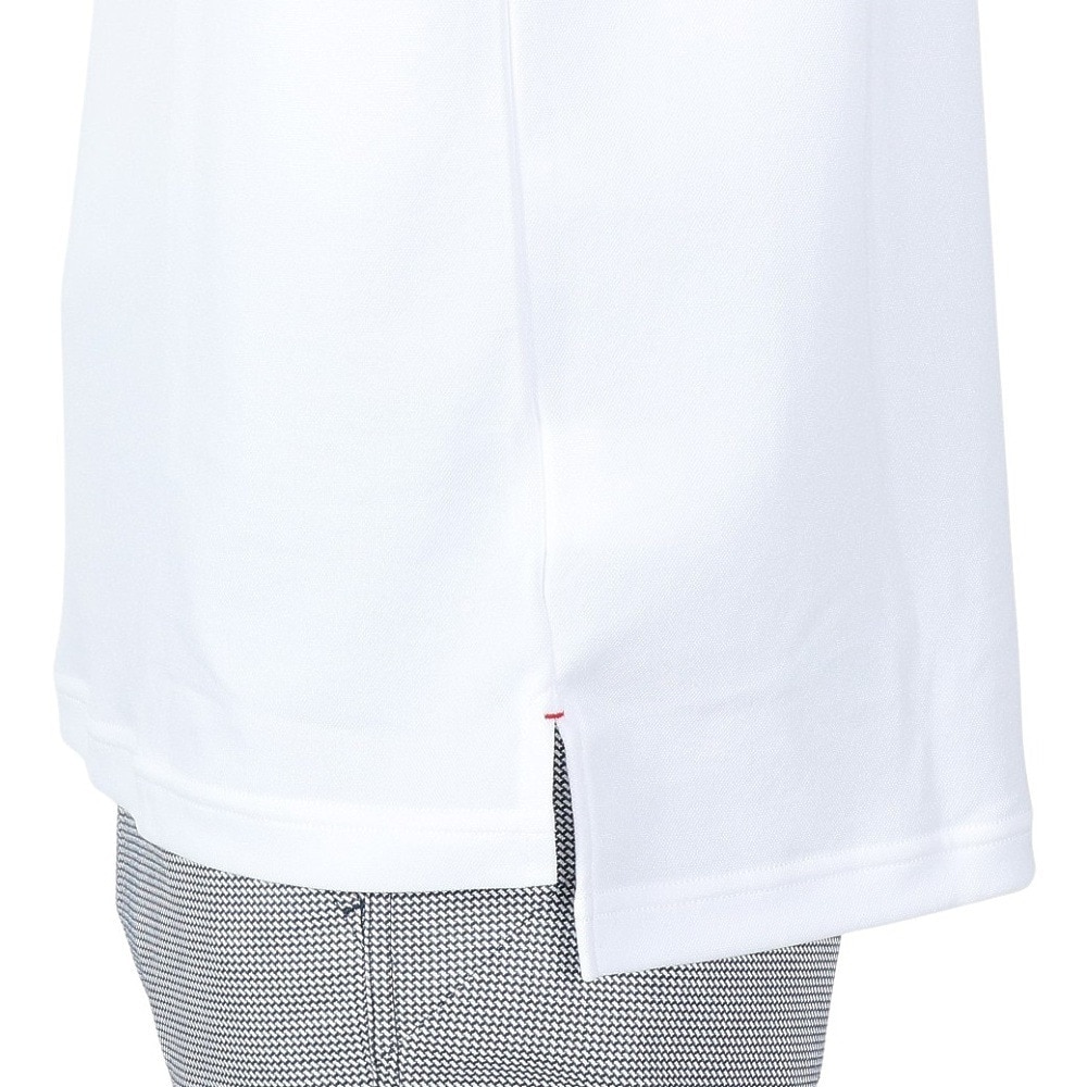 ルコックスポルティフ（lecoqsportif）（メンズ）ゴルフウェア 接触冷感 半袖シャツ QGMXJA51 WH00