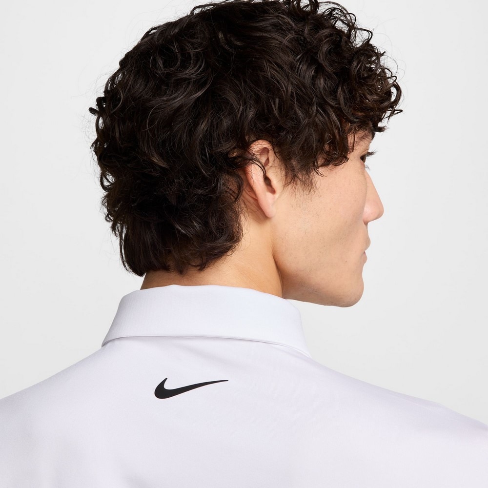 ナイキ（NIKE）（メンズ）ゴルフウェア 速乾 ツアー ドライフィット ソリッド 半袖ポロシャツ FZ7482-100