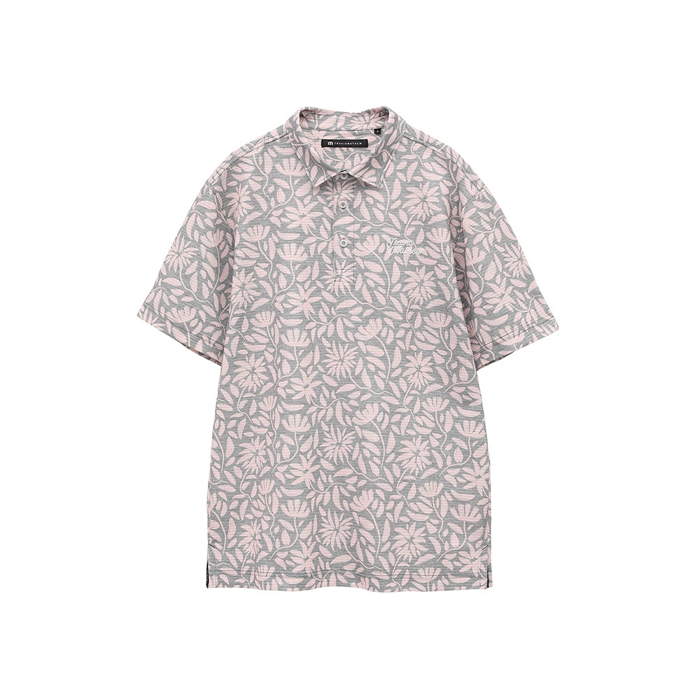 トラヴィスマシュー（Travis Mathew）（メンズ）ゴルフウェア 吸湿速乾 半袖 フローラルプリント ポロシャツ 7AL028-6LPK