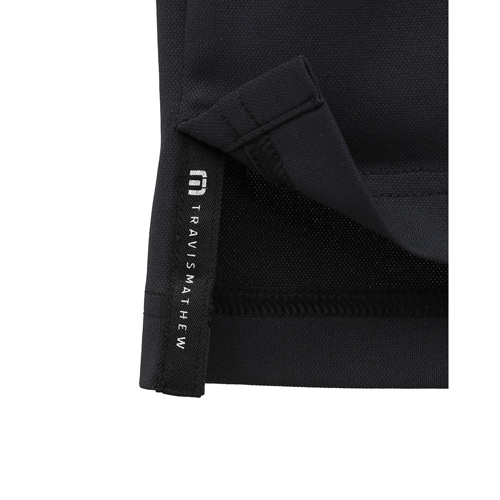 トラヴィスマシュー（Travis Mathew）（メンズ）ゴルフウェア 半袖 Tour Logo ポロシャツ 7AL039-0BLK