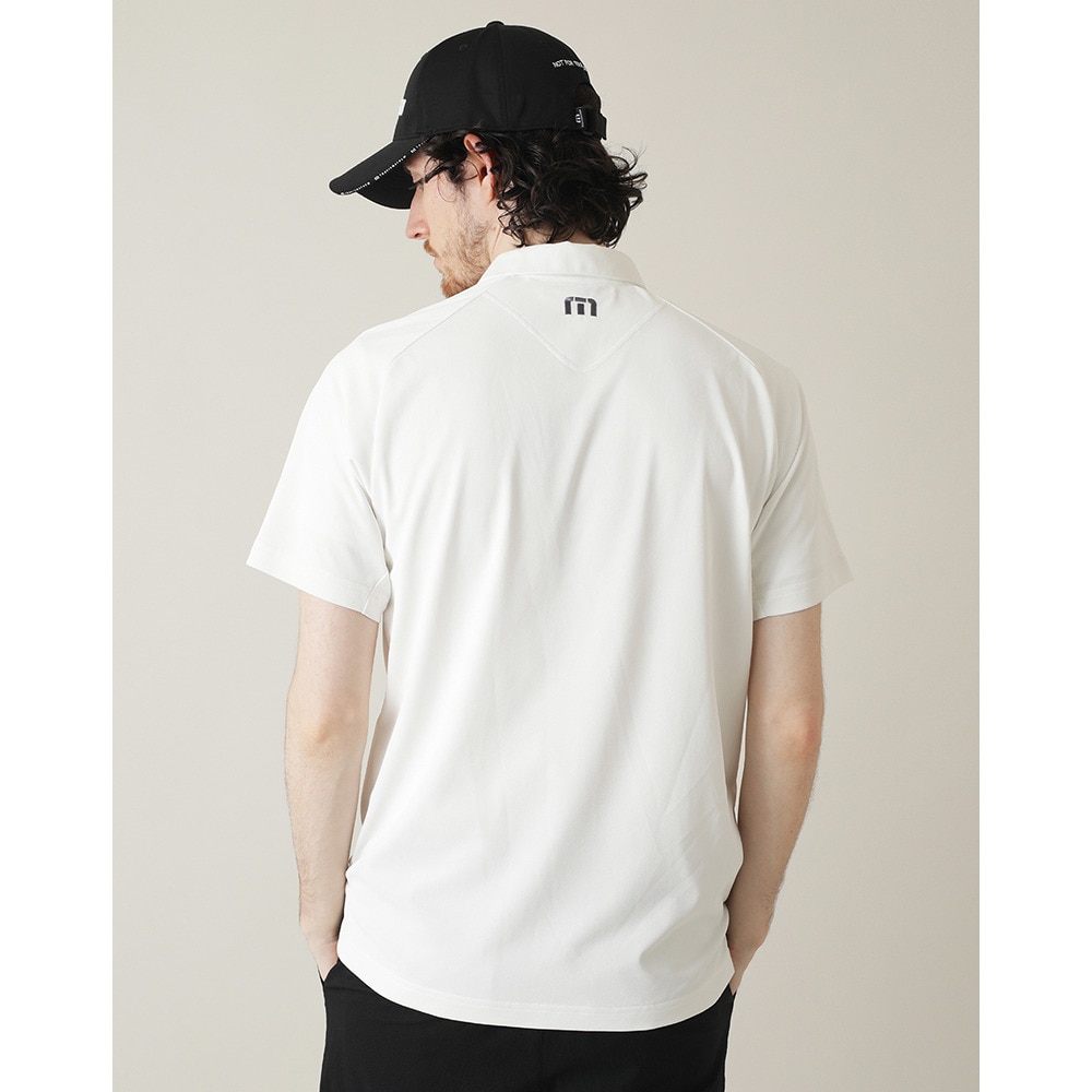 トラヴィスマシュー（Travis Mathew）（メンズ）ゴルフウェア 半袖 Tour Logo ポロシャツ 7AL039-1WHT
