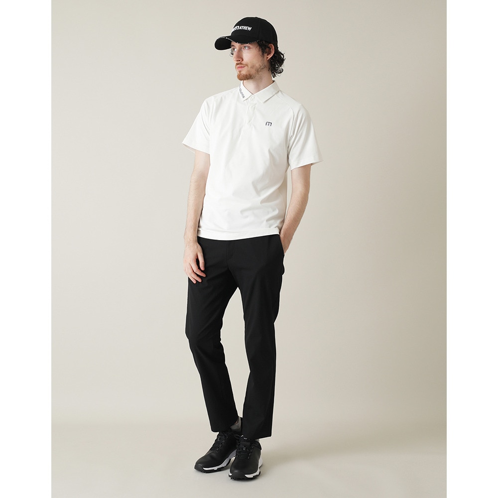 トラヴィスマシュー（Travis Mathew）（メンズ）ゴルフウェア 半袖 Tour Logo ポロシャツ 7AL039-1WHT