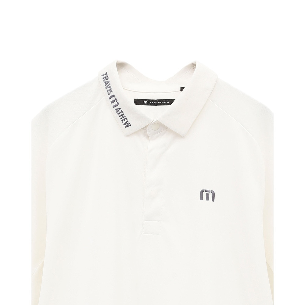 トラヴィスマシュー（Travis Mathew）（メンズ）ゴルフウェア 半袖 Tour Logo ポロシャツ 7AL039-1WHT