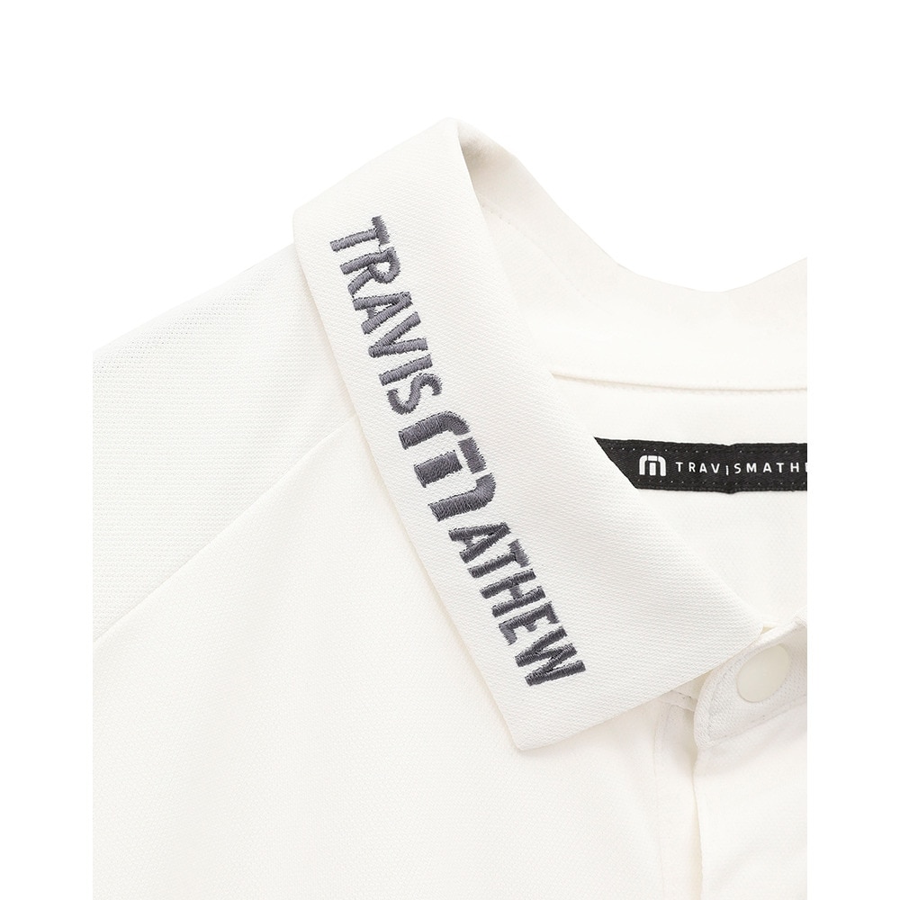 トラヴィスマシュー（Travis Mathew）（メンズ）ゴルフウェア 半袖 Tour Logo ポロシャツ 7AL039-1WHT
