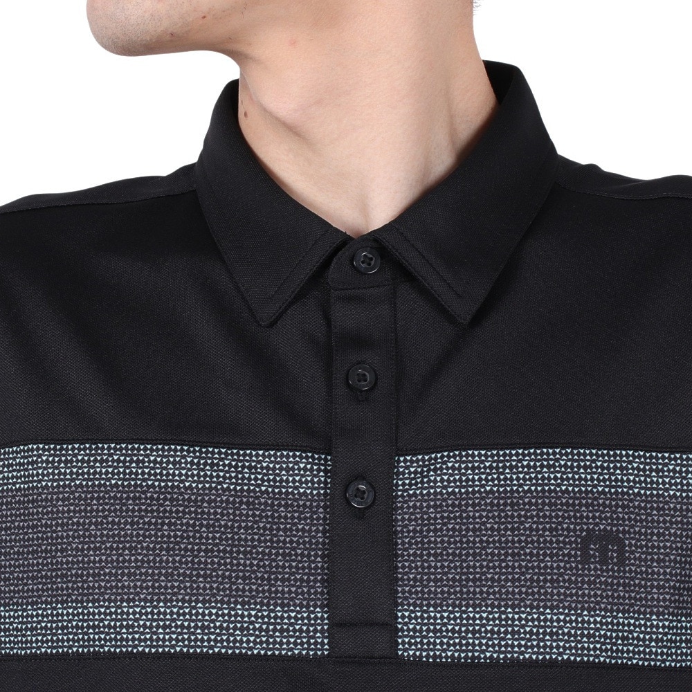 トラヴィスマシュー（Travis Mathew）（メンズ）ゴルフウェア T/Cチェストストライプ 半袖ポロシャツ A40123J-C0494