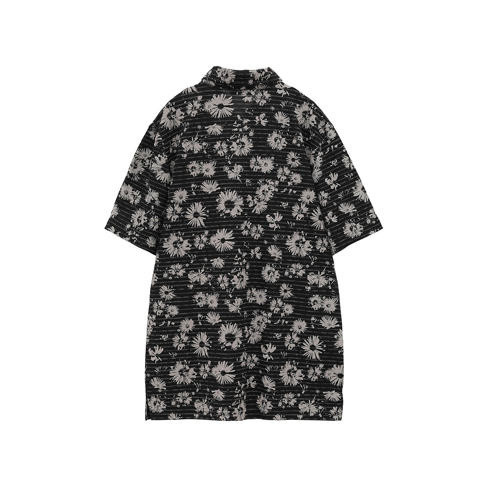 トラヴィスマシュー（Travis Mathew）（メンズ）ゴルフウェア フラワープリント 半袖 ポロシャツ A40132J-0BLK