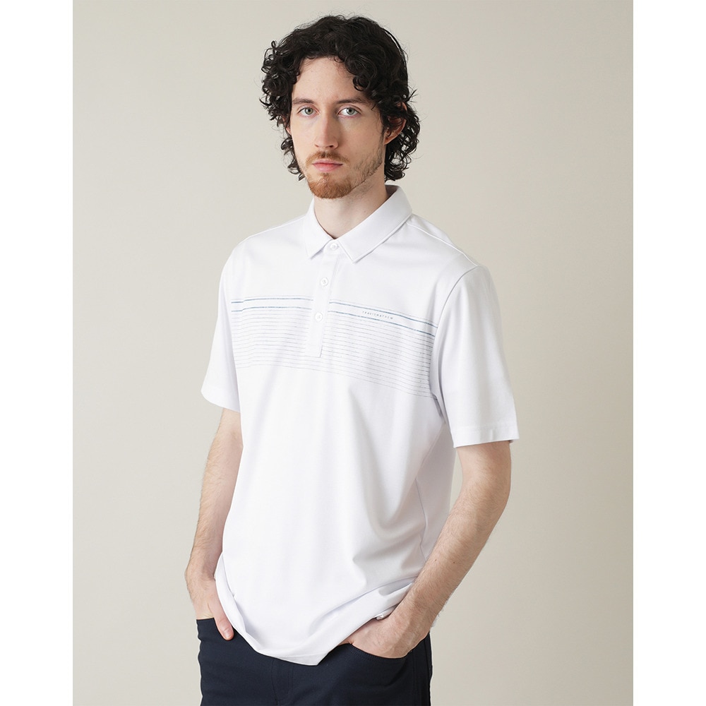 トラヴィスマシュー（Travis Mathew）（メンズ）ゴルフウェア 半袖ポロシャツ A40136J-1WHT