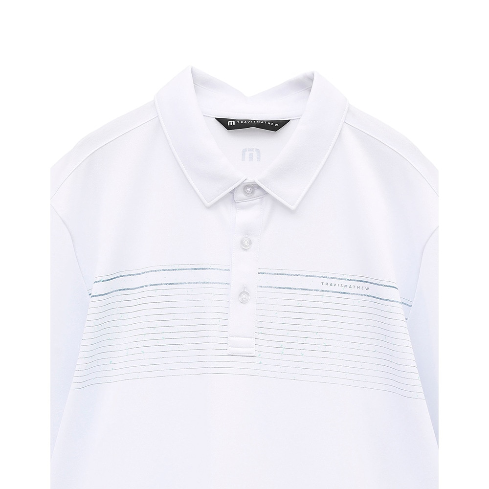 トラヴィスマシュー（Travis Mathew）（メンズ）ゴルフウェア 半袖ポロシャツ A40136J-1WHT