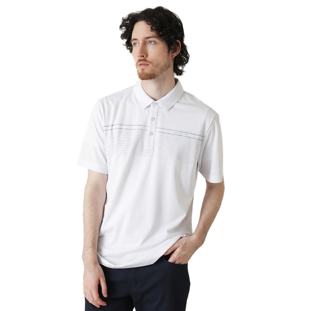 トラヴィスマシュー（Travis Mathew）（メンズ）ゴルフウェア 半袖ポロシャツ A40136J-1WHT