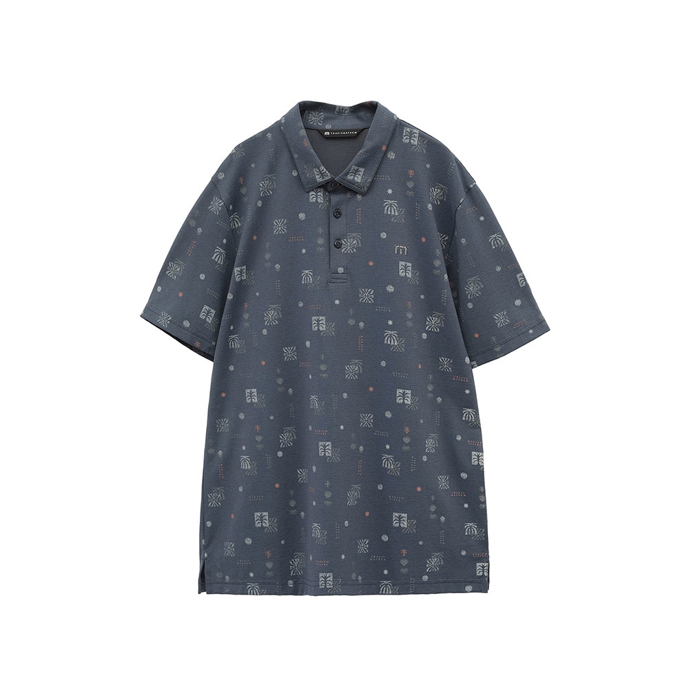 トラヴィスマシュー（Travis Mathew）（メンズ）ゴルフウェア 総柄 半袖ポロシャツ A40148J-4MIV