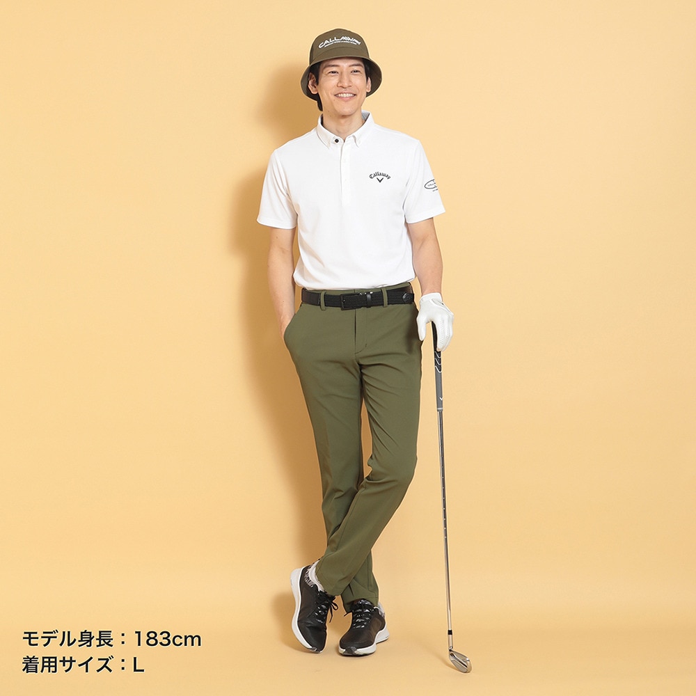 キャロウェイ（CALLAWAY）（メンズ）ゴルフウェア 半袖 オニカノコシャツ C25134100-1030