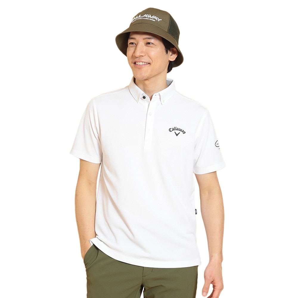 キャロウェイ（CALLAWAY）（メンズ）ゴルフウェア 半袖 オニカノコシャツ C25134100-1030