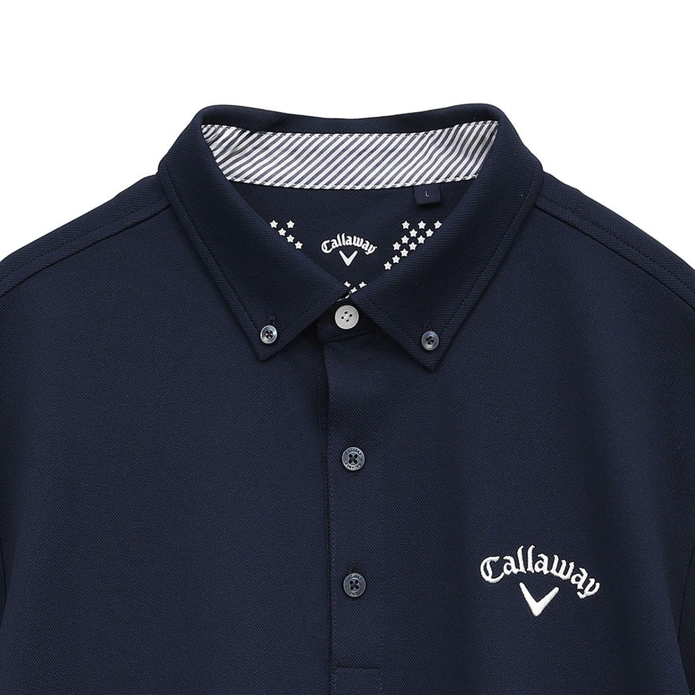 キャロウェイ（CALLAWAY）（メンズ）ゴルフウェア 半袖 オニカノコシャツ C25134100-1120