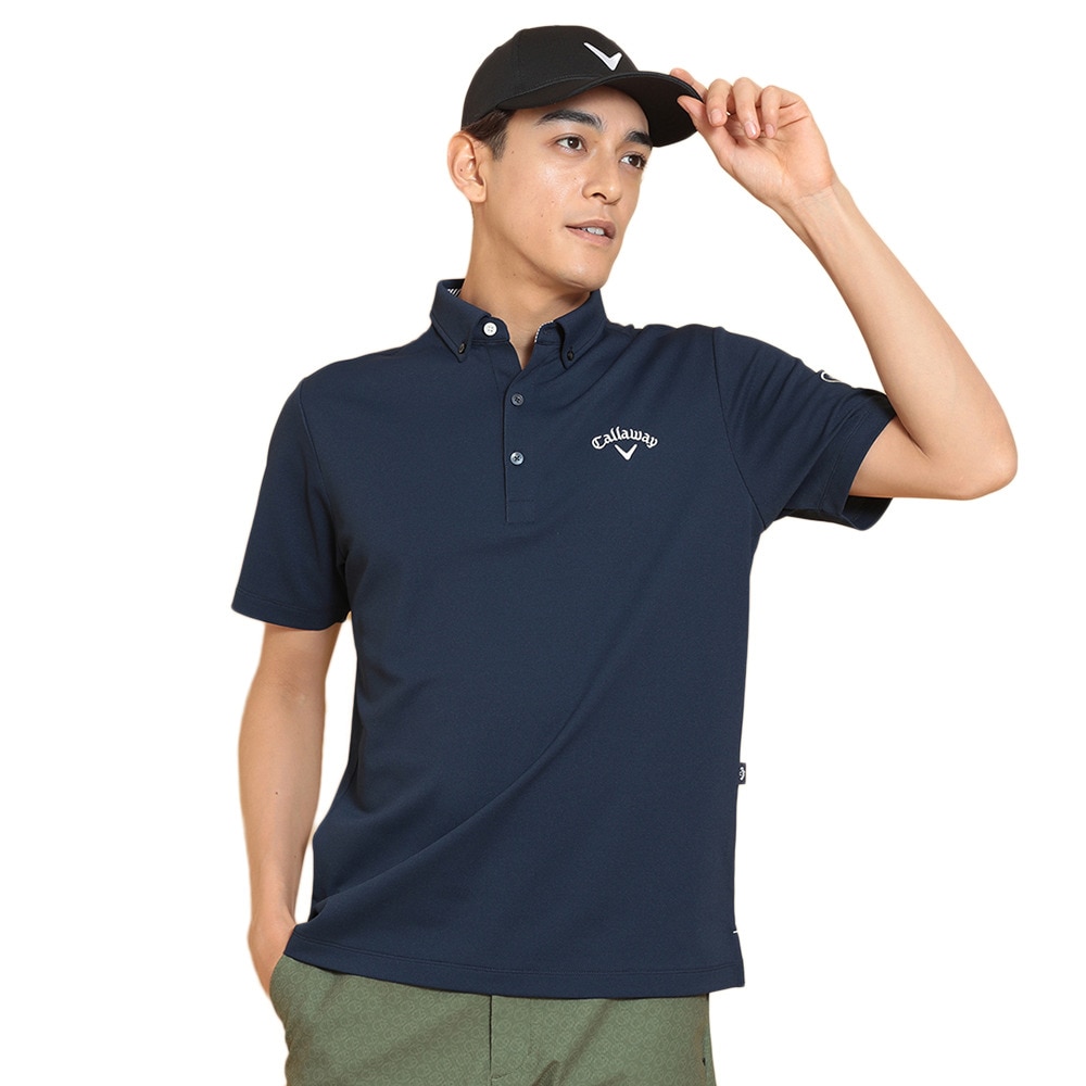 キャロウェイ（CALLAWAY）（メンズ）ゴルフウェア 半袖 オニカノコシャツ C25134100-1120