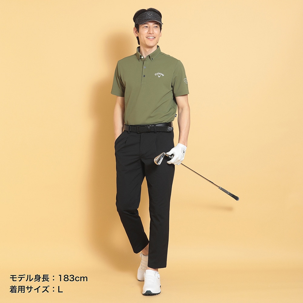 キャロウェイ（CALLAWAY）（メンズ）ゴルフウェア 半袖 オニカノコシャツ C25134100-1180