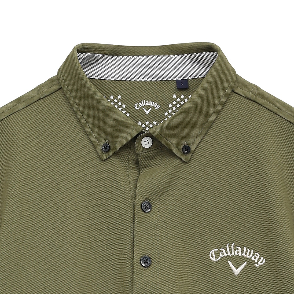 キャロウェイ（CALLAWAY）（メンズ）ゴルフウェア 半袖 オニカノコシャツ C25134100-1180