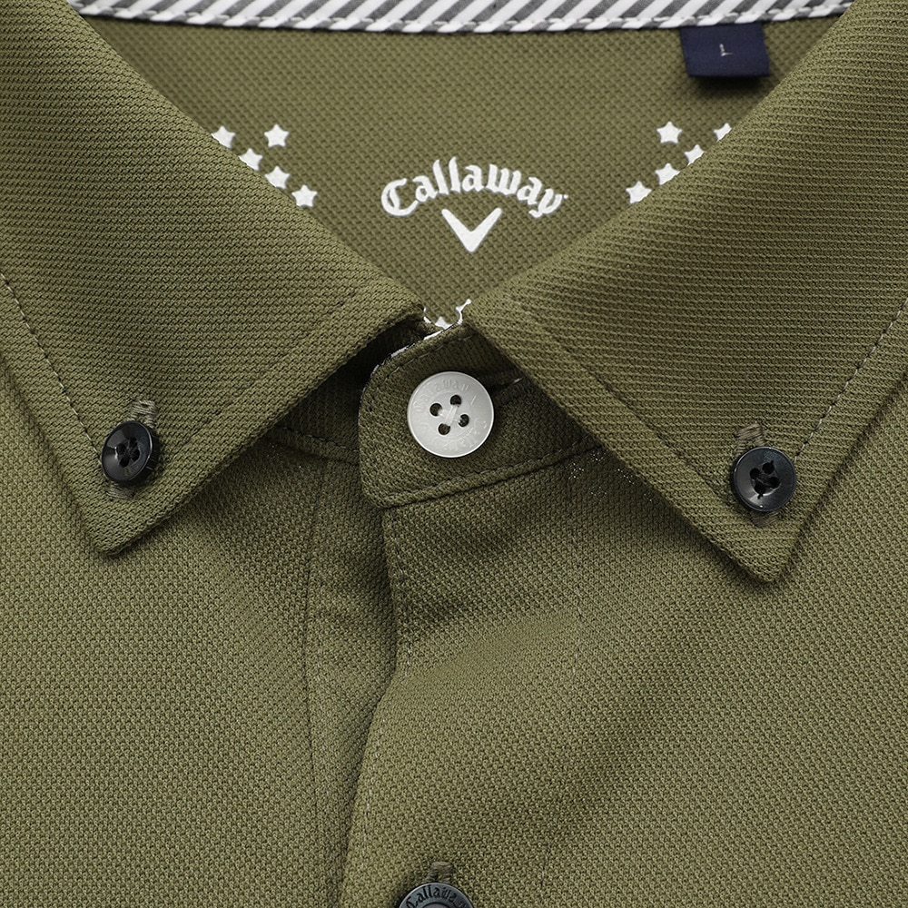 キャロウェイ（CALLAWAY）（メンズ）ゴルフウェア 半袖 オニカノコシャツ C25134100-1180
