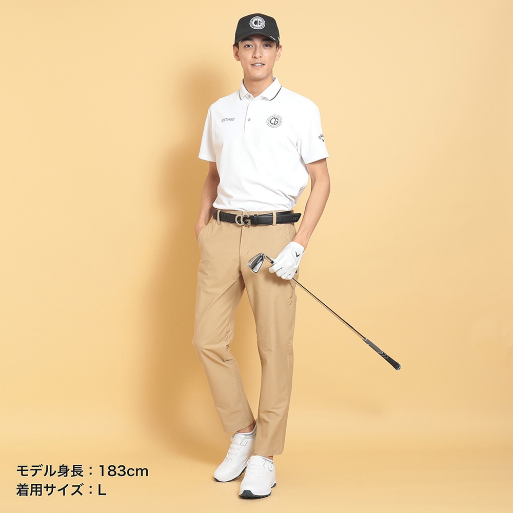 キャロウェイ（CALLAWAY）（メンズ）ゴルフウェア 半袖 オニカノコポロシャツ C25134101-1030