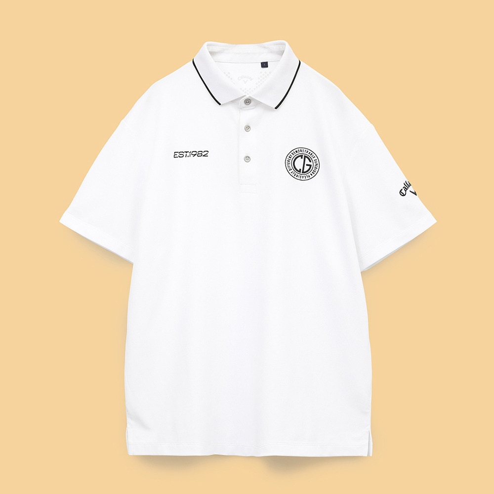 キャロウェイ（CALLAWAY）（メンズ）ゴルフウェア 半袖 オニカノコポロシャツ C25134101-1030