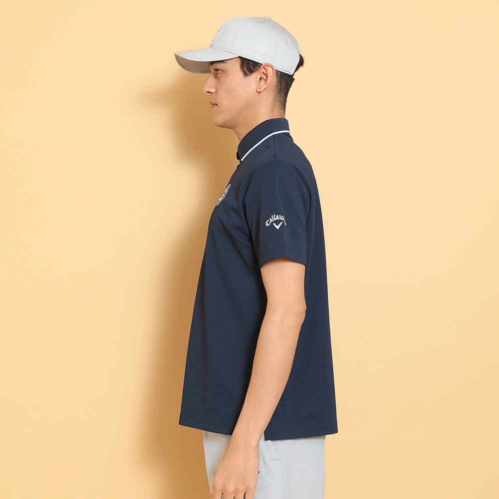 キャロウェイ（CALLAWAY）（メンズ）ゴルフウェア 半袖 オニカノコポロシャツ C25134101-1120