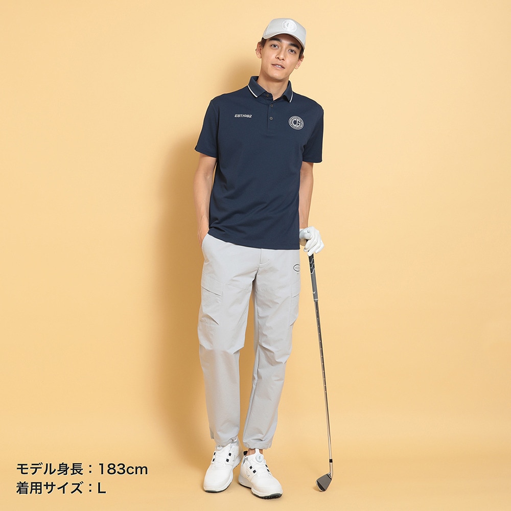 キャロウェイ（CALLAWAY）（メンズ）ゴルフウェア 半袖 オニカノコポロシャツ C25134101-1120