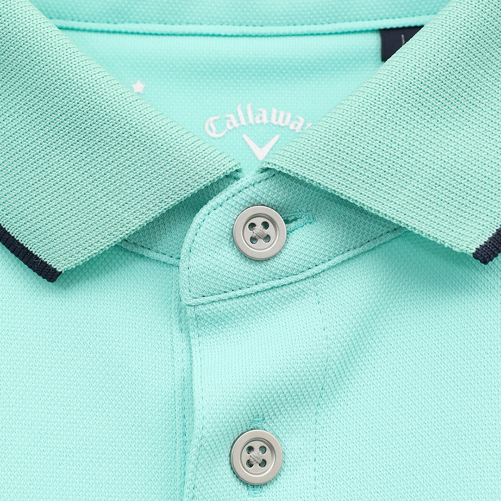 キャロウェイ（CALLAWAY）（メンズ）ゴルフウェア 半袖 オニカノコポロシャツ C25134101-1130